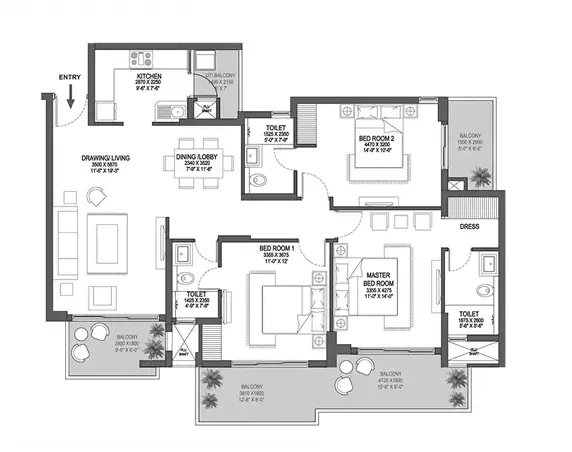 Godrej Alira Floor Plan