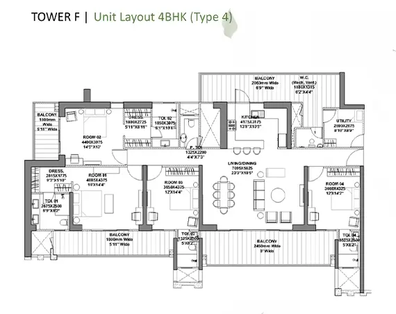 Godrej Vrikshya Floor Plan
